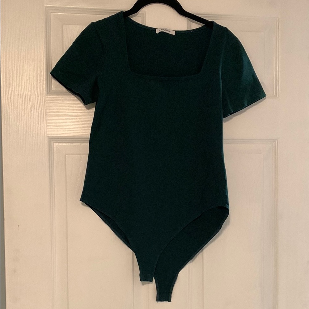 Elegant Green Bodysuit